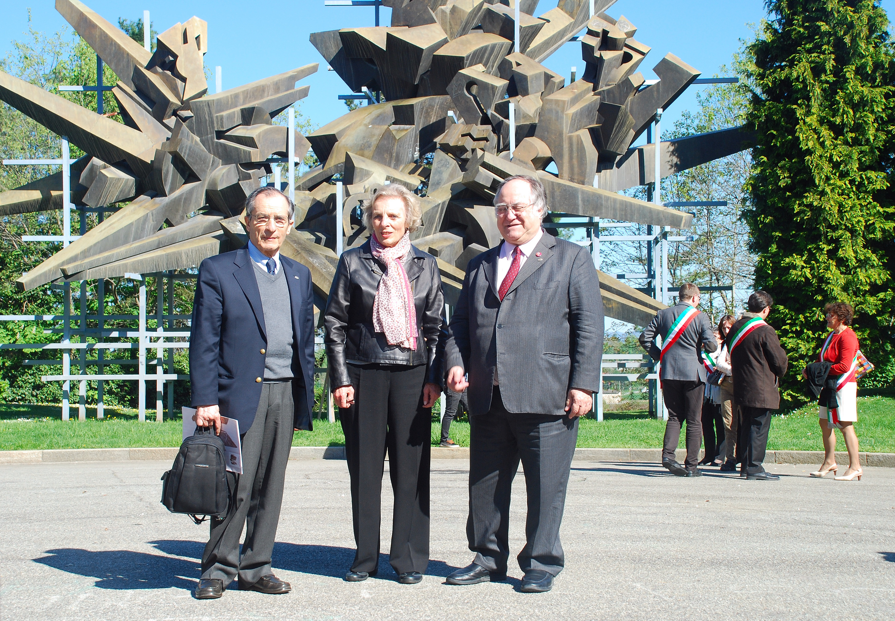 Portoghesi al monumento Cuneo